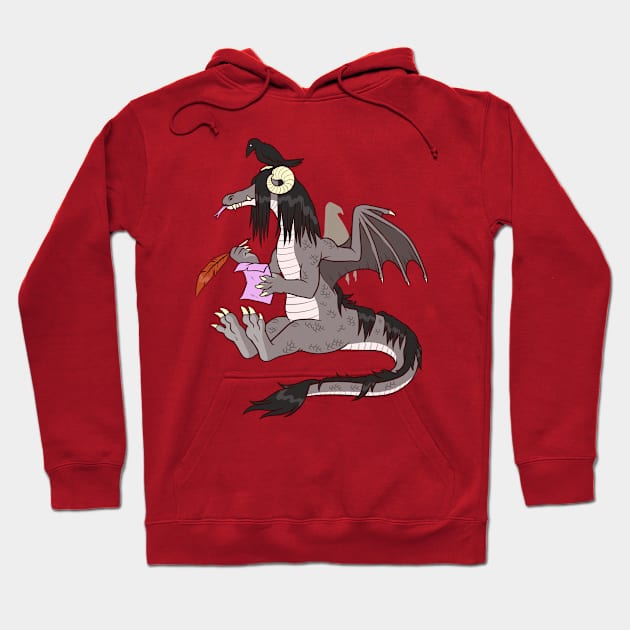 Dragon Poetry Hoodie by JenniferSmith